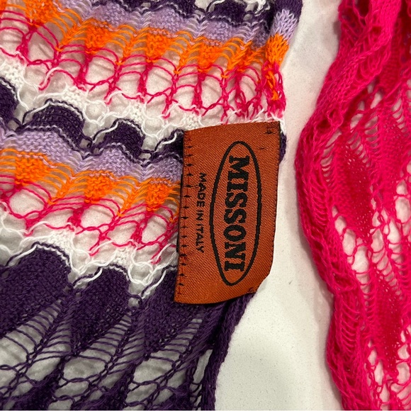Missoni Scarf - Colourful & Lacey - Picture 10 of 10